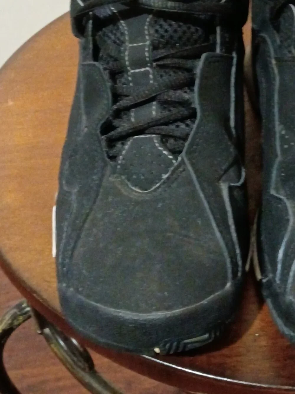 Nike Air Jordan True Flight GS Basketball Black Sneaker Shoe 343795-010 Sz 6Y